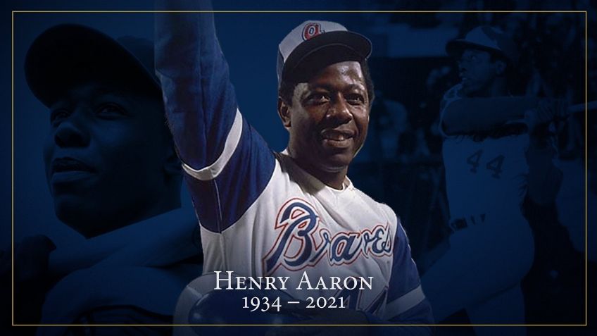 Murió Hank Aaron, leyenda de la MLB y ex 'Rey del Jonrón'