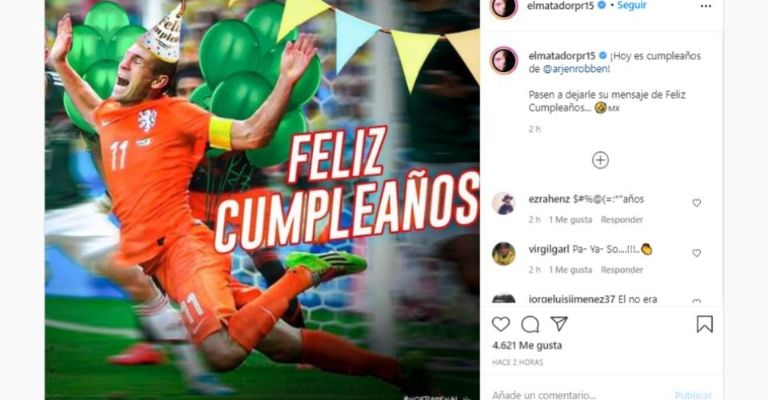 Fuente: Instagram @elmatadorpr15