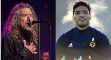 Raúl Jiménez recibe espectacular regalo de Robert Plant, exvocalista de Led Zeppelin