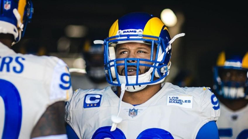 Así es el entrenamiento de fuerza de Aaron Donald para ser de los mejores de la NFL