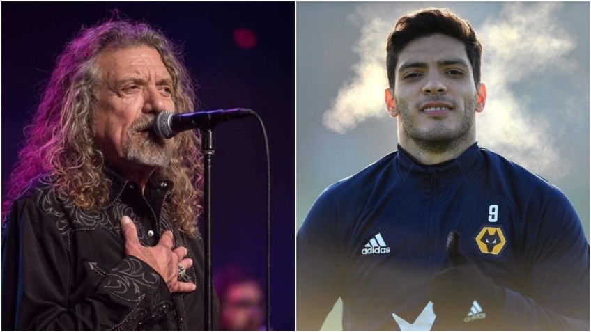 Raúl Jiménez recibe espectacular regalo de Robert Plant, exvocalista de Led Zeppelin