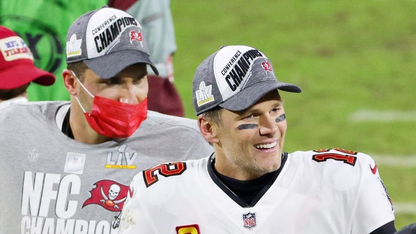 Tom Brady y Rob Gronkowski presumen título de la NFC con este VIDEO