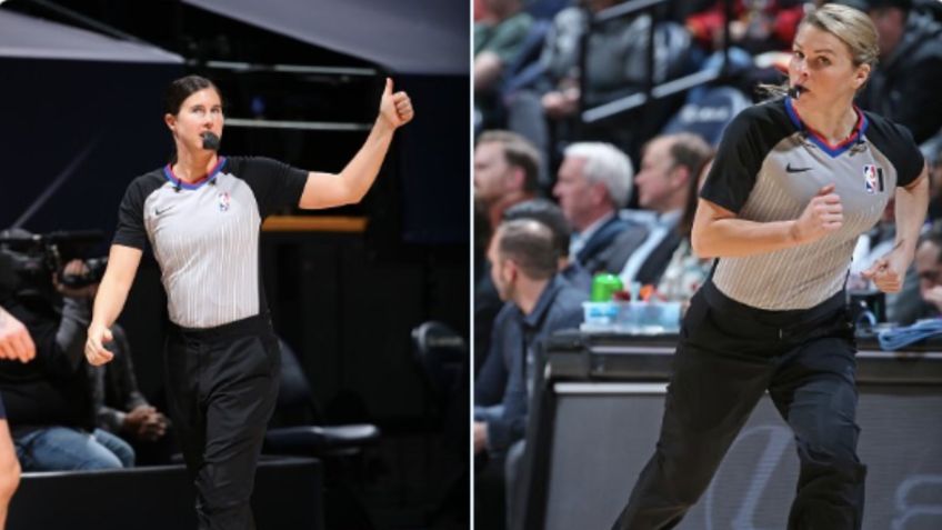 NBA: ¿Quiénes son las dos mujeres árbitro que harán historia hoy?