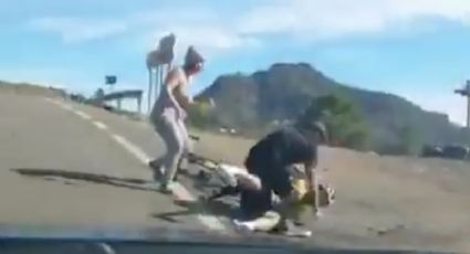 Conductor agrede brutalmente a ciclista y se viraliza (VIDEO)