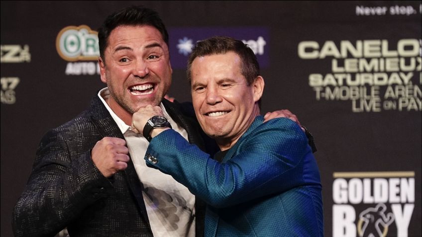 El inédito VIDEO de la pelea Julio César Chávez vs Óscar de la Hoya