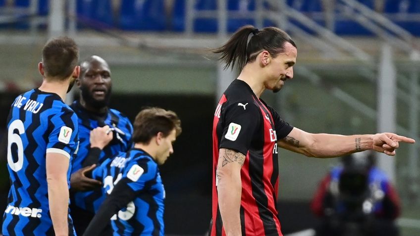 Acusan a Zlatan Ibrahimovic de insulto racista a Lukaku en el Inter vs Milan