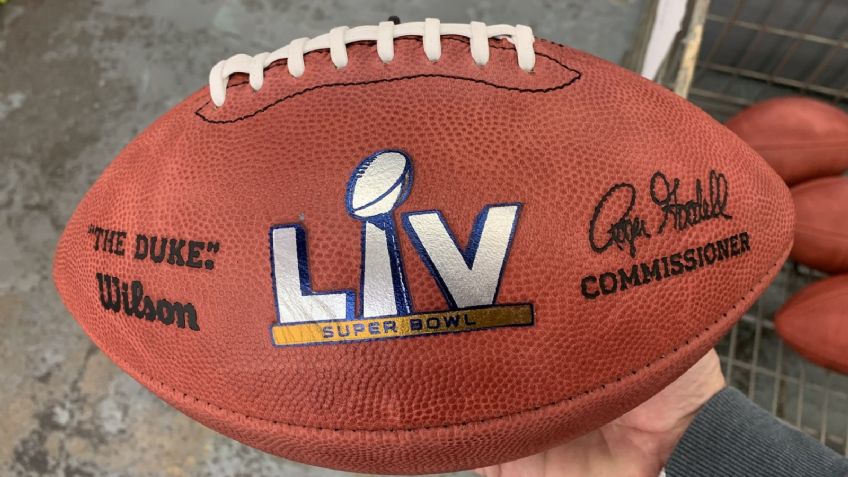 NFL: Descubre el balón con el que se jugará el Super Bowl LV "The Duke"