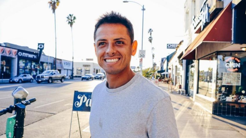 Chicharito Hernández se olvida de Sarah Kohan y viaja con modelo