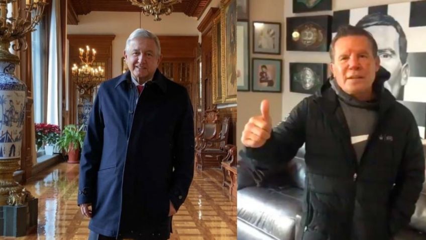 Julio César Chávez y otros atletas mandan apoyo a AMLO en recuperación de Covid-19