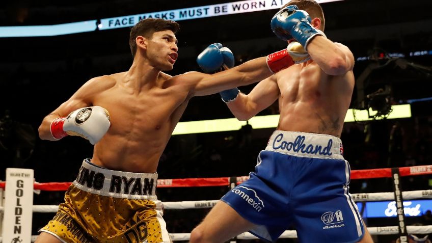 Así fue la alocada celebración de Ryan García que se volvió viral (VIDEO)