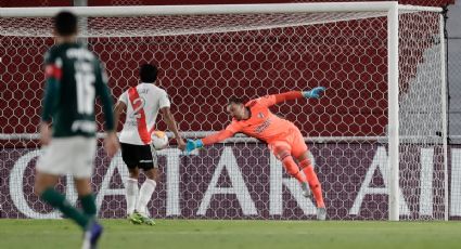 El insólito error de Franco Armani en derrota de River Plate vs Palmeiras (VIDEO)