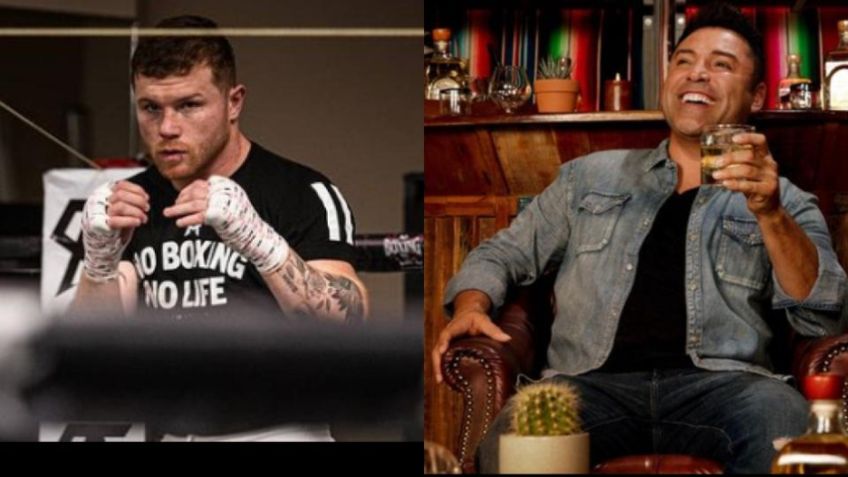 Oscar de la Hoya desenmascara a Canelo Álvarez y su miedo a David Benavidez