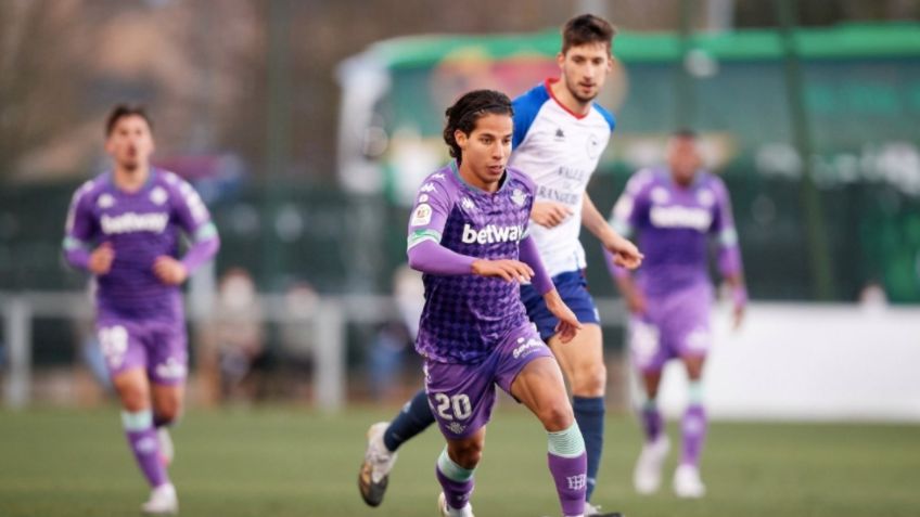 Así fue la asistencia de Diego Lainez en triunfo del Betis vs Mutilvera (VIDEO)