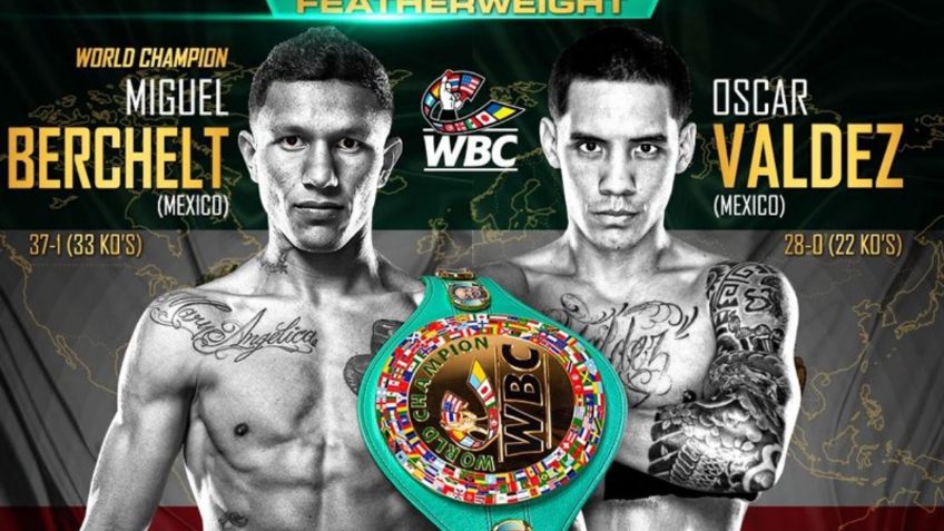 Definen fecha y sede para pelea Alacrán Berchelt vs Óscar Valdez