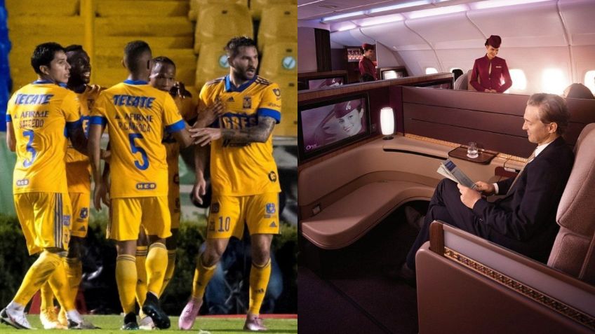 Así es el lujoso avión en el que Tigres viajará al Mundial de Clubes (FOTOS)