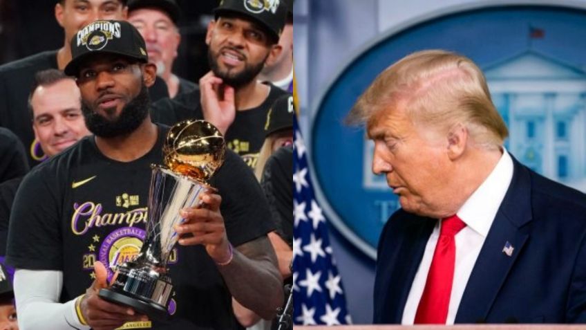 Lakers visitarán la Casa Blanca hasta que Donald Trump se vaya
