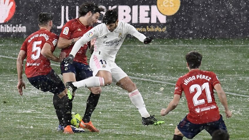 Real Madrid se queda helado y deja ir la cima en España