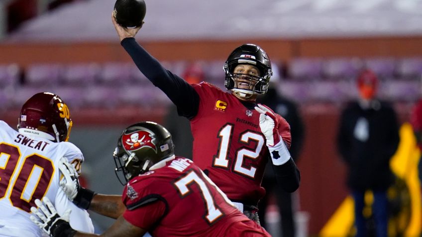 NFL: Tom Brady guía a los Bucs a la Ronda Divisional con triunfo sobre Washington
