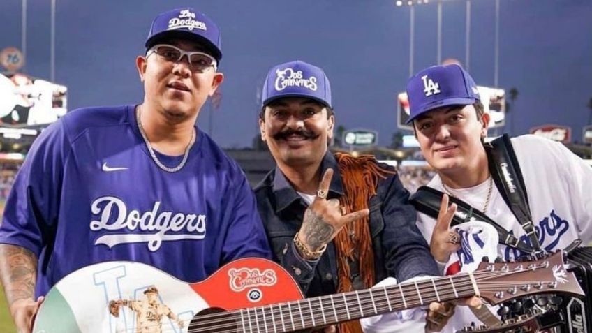 Julio Urías recibió regalo especial de Los Dos Carnales en juego de los Dodgers