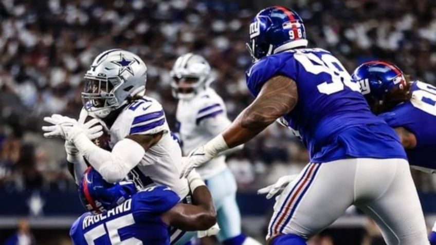 NFL: Los Cowboys aplastan a los Giants, quienes perdieron a Daniel Jones por lesión