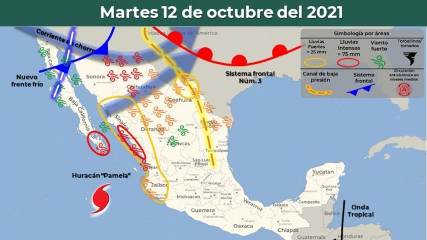 Huracán Pamela: ¿Qué actividades serán SUSPENDIDAS tras su paso?