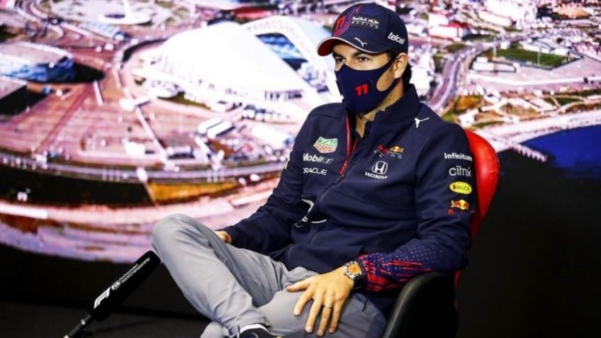 Checo Pérez: Central de Abastos luce el auto de Red Bull previo al GP de México