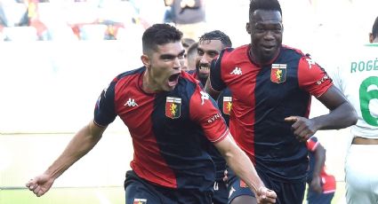 Gol de Johan Vásquez en su debut que salva al Genoa en la Serie A (VIDEO)