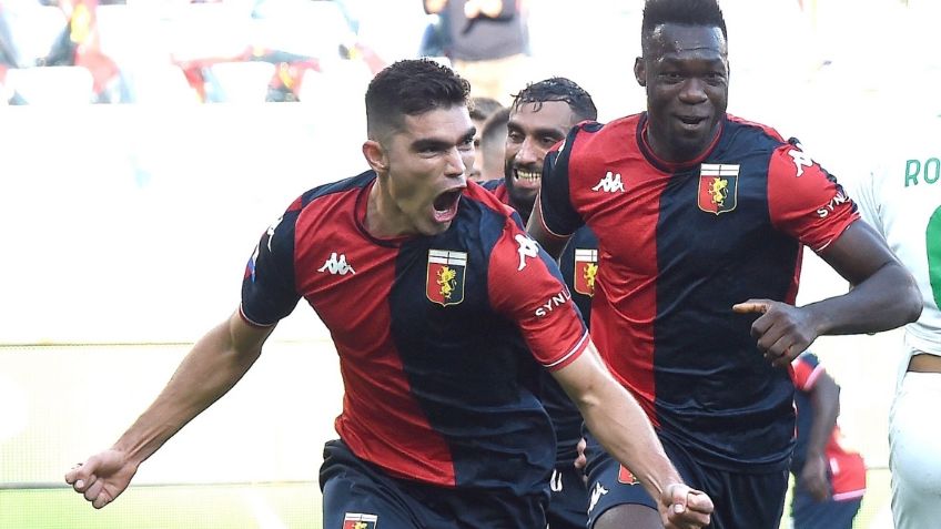 Gol de Johan Vásquez en su debut que salva al Genoa en la Serie A (VIDEO)