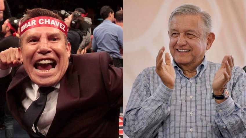 Julio César Chávez fue reconocido así por AMLO en la mañanera (VIDEO)