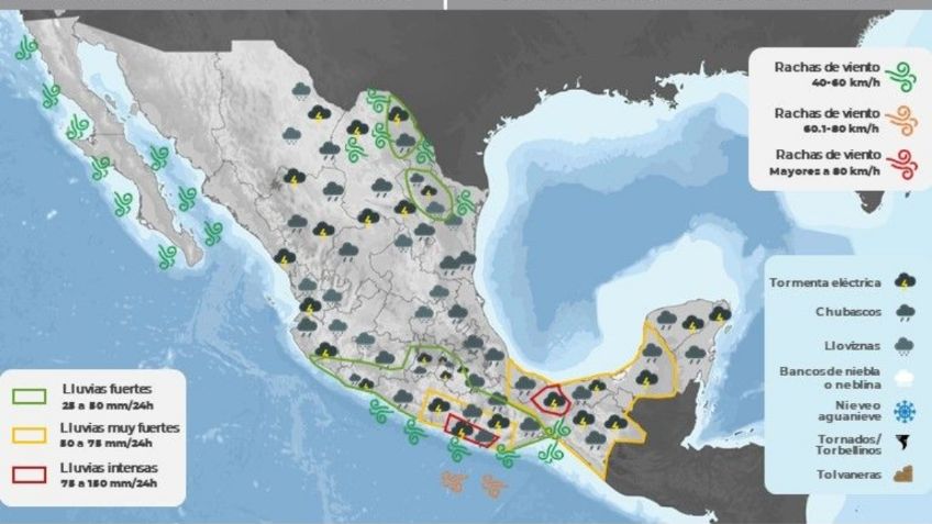 Frente frío: ¿Cuántos habrá en noviembre y qué estados serán AFECTADOS?