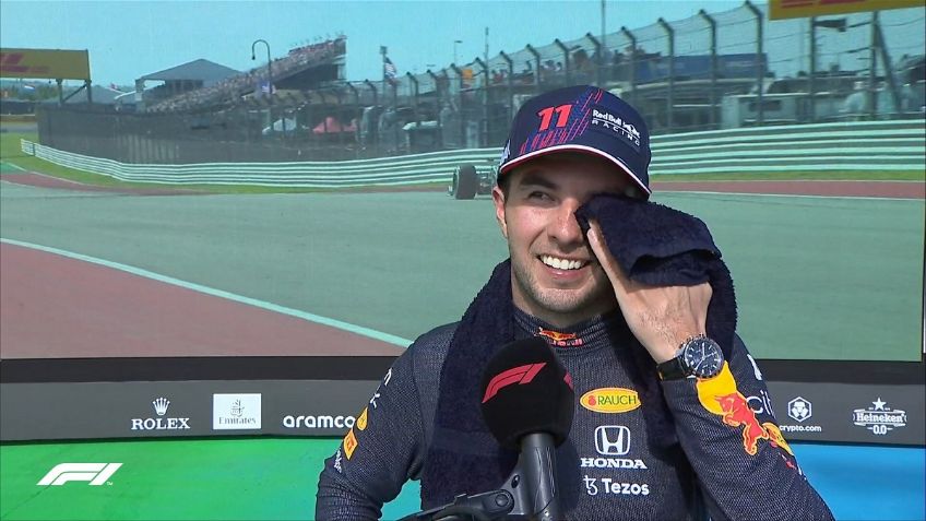 ¡Lo logró! Checo Pérez sube al podio en el GP de Estados Unidos; Verstappen ganó la carrera