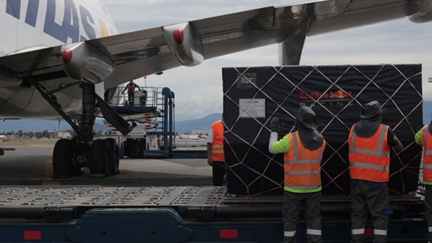 GP de México: Red Bull y Mercedes, los primeros en llegar a CDMX (VIDEO)