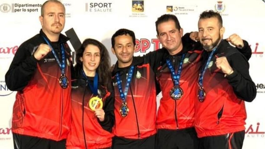 Selección Mexicana de Kickboxing presume oros tras el Mundial en Italia