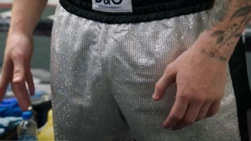 Canelo Álvarez: ¿Cuánto cuestan los diamantes Swarovski que usa en su short?