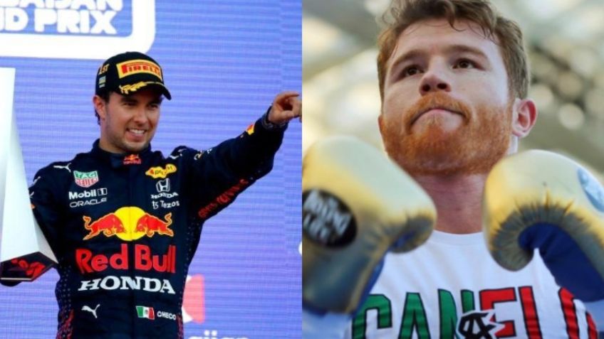 Canelo Álvarez manda mensaje a Checo Pérez previo al GP de México