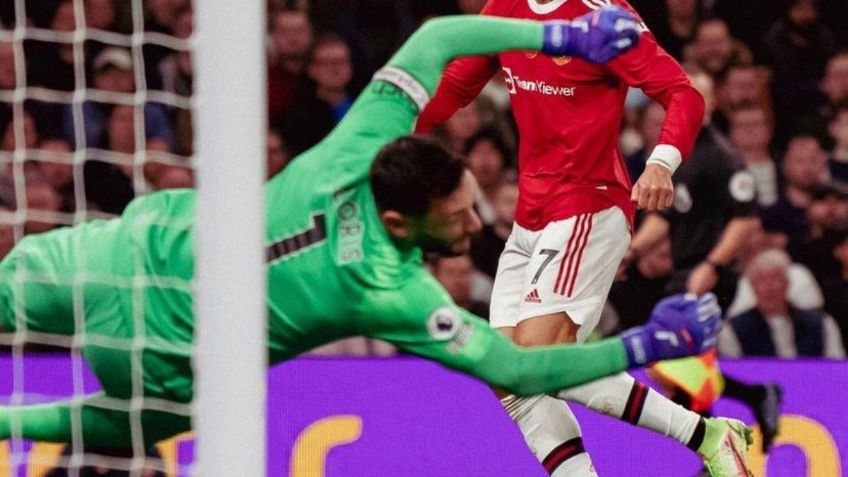 Cristiano Ronaldo y su golazo de volea en el Manchester United vs Tottenham (VIDEO)