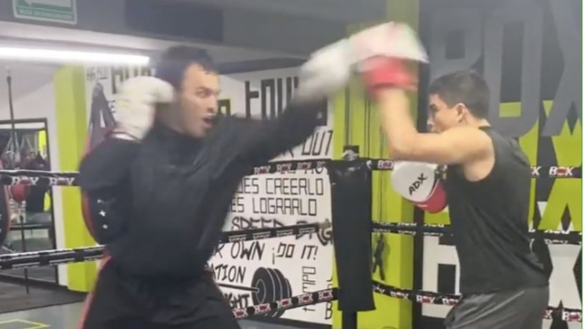 Julio César Chávez Jr.: Así prepara su regreso al ring, pese a estar suspendido (VIDEO)