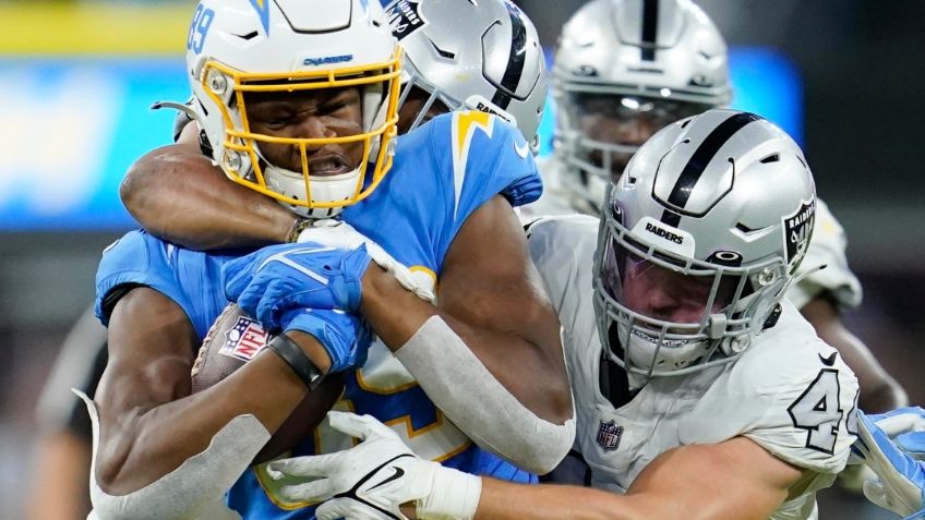NFL: Los Angeles Chargers propinan descarga a Las Vegas Raiders y le quitan el invicto