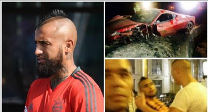 Arturo Vidal y sus escándalos: de chocar su Ferrari a ser captado en estado de ebriedad