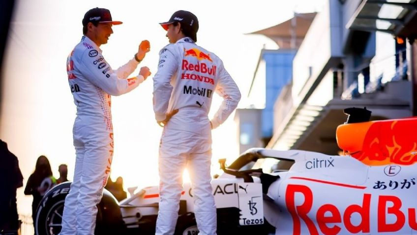 "Me debes unos tequilas", la petición de Checo Pérez a Verstappen