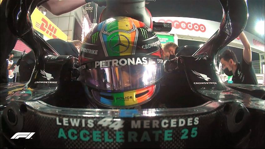 GP de Qatar: Checo Pérez no llegó a la Q3 y Hamilton gana la Pole Position