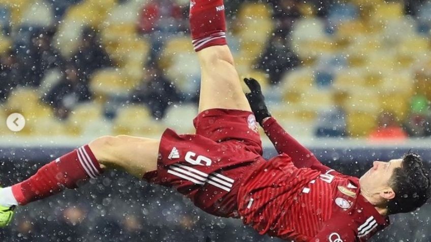 VIDEO: Robert Lewandowski marca impresionante CHILENA en Champions League