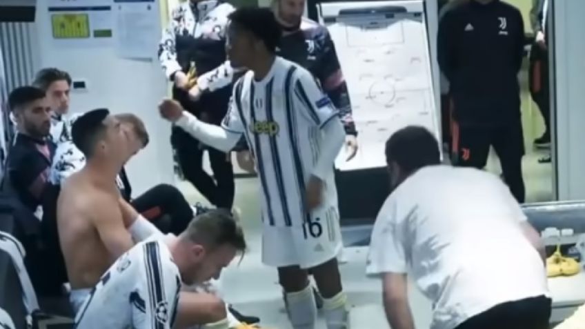 La razón por la que Cristiano Ronaldo y Cuadrado se gritaron en la Juventus (VIDEO)