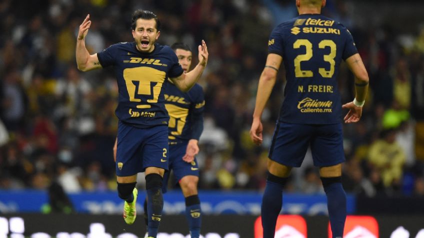 Pumas le gana 3-1 al América en los Cuartos de Final, con gran actuación de Alan Mozo