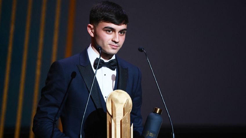 Pedri González es nombrado el mejor jugador joven con el Trofeo Kopa