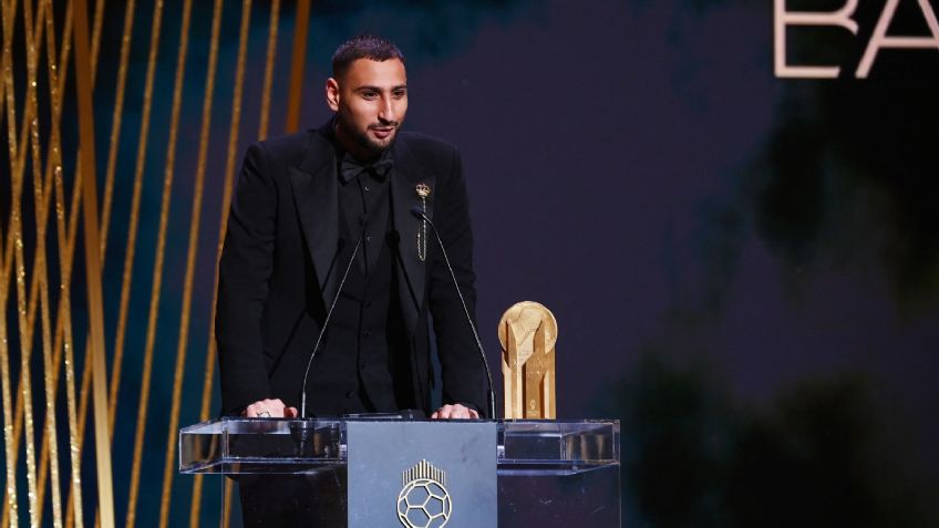 Gianluigi Donnaruma se lleva el Trofeo Yashin 2021 como el mejor portero