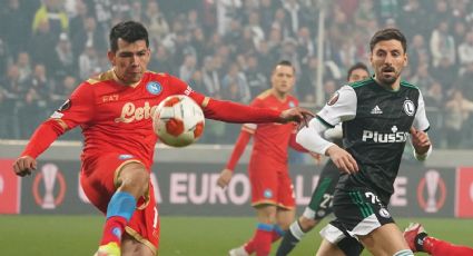 VIDEO: Gol del Chucky Lozano en el Legia vs Napoli de la Europa League