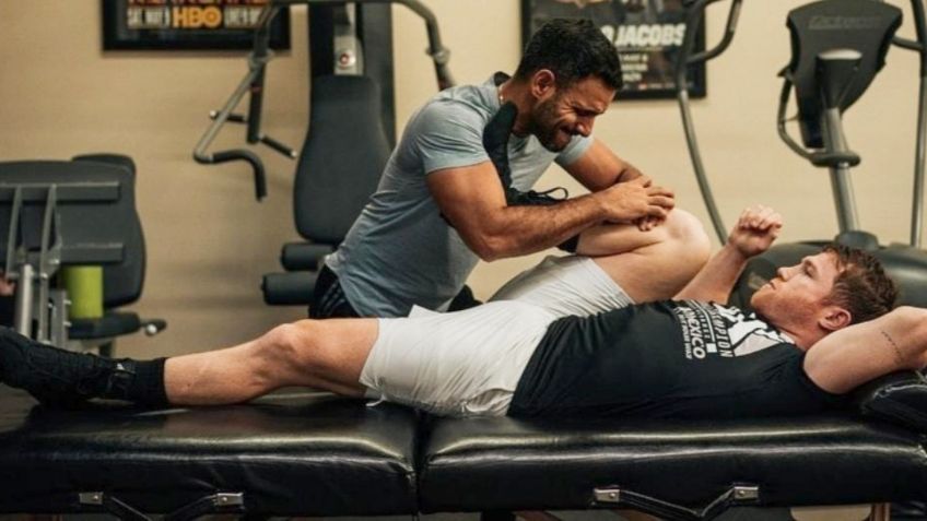 Munir Somoya, escultor y guardián del cuerpo de Canelo Álvarez