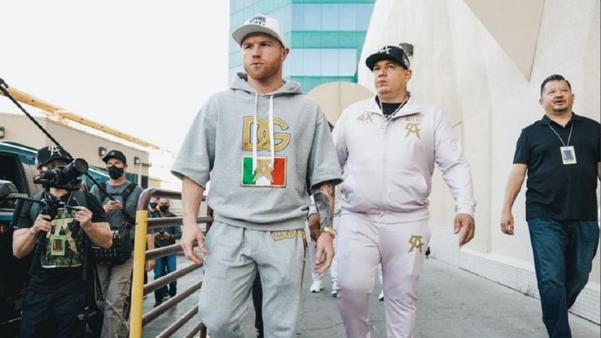 Qué canal transmite pesaje Canelo Álvarez vs Caleb Plant por TV: en vivo