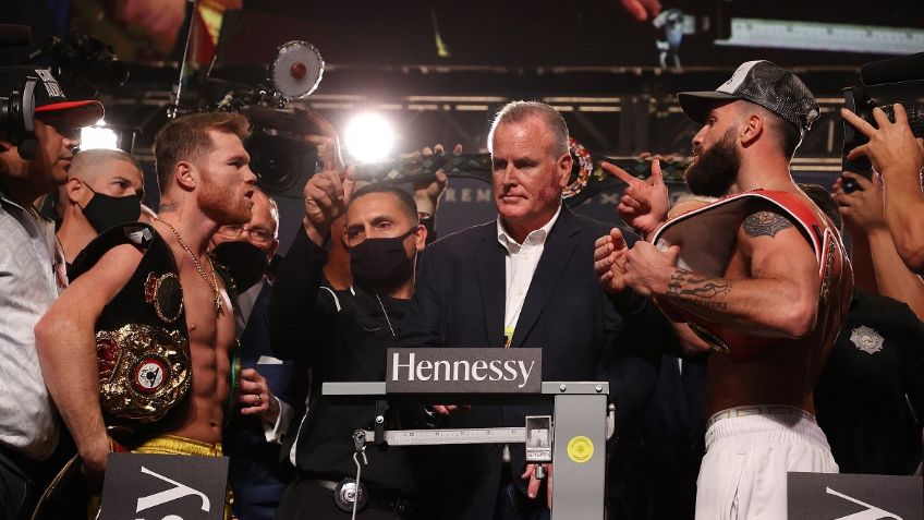 Qué canal transmite Canelo Álvarez vs Caleb Plant por TV: pelea por la unificación